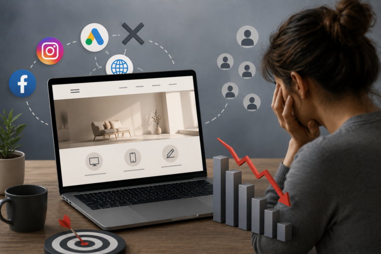 ¿Por qué tu página web bonita no te trae clientes?