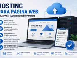 Hosting para página web: guía para elegir correctamente
