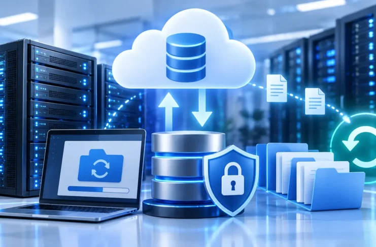 Copias de seguridad en hosting con respaldo de archivos y datos en la nube