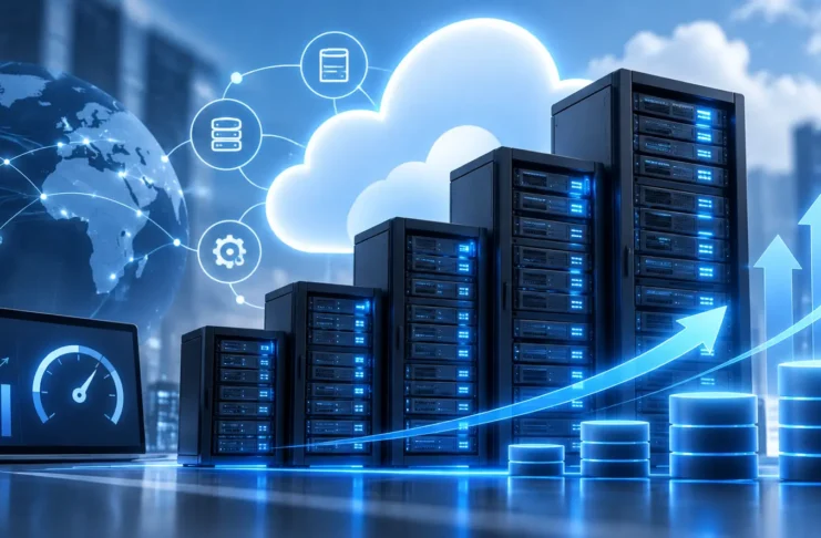 Hosting escalable con servidores y recursos preparados para aumentar el tráfico web