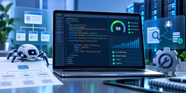 seo tecnico Análisis de SEO técnico y optimización de una página web
